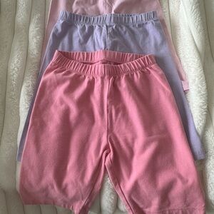 Set 3 of Pink and Purple Shorts